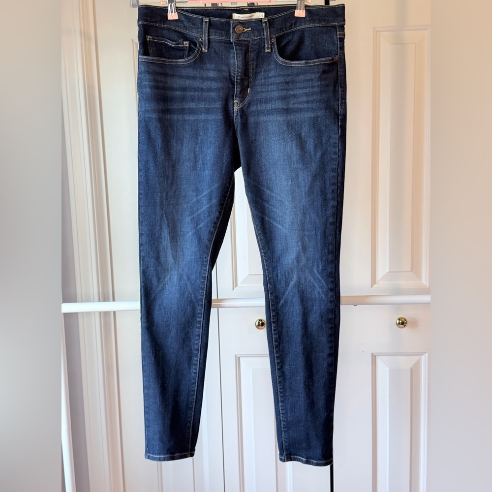 Levi's 311 Shaping Skinny Dark Blue Denim Jeans